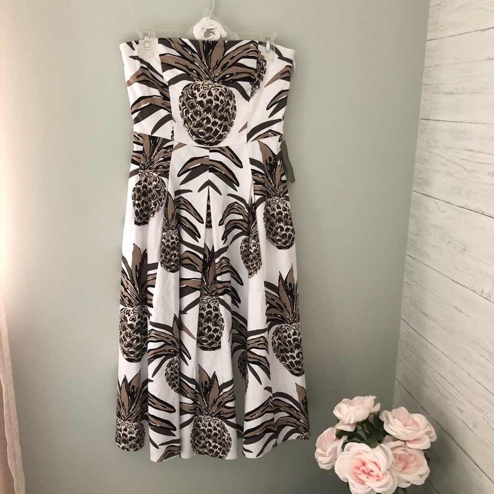 NY&C Eva Mendes Del Mar “Pineapple” dress.